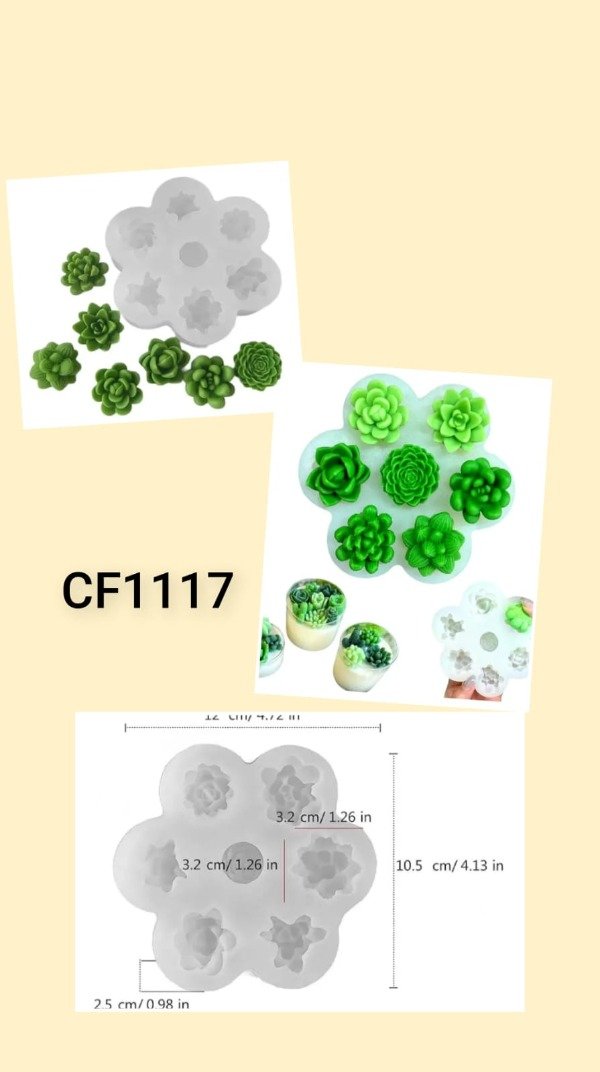 Producto - CACTUS SUCULENTAS X 7 - CF1117