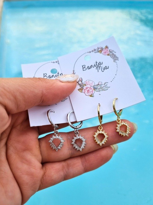 Producto - ARGOLLITAS AQ O AD DIAMANTE MULTISTRASS