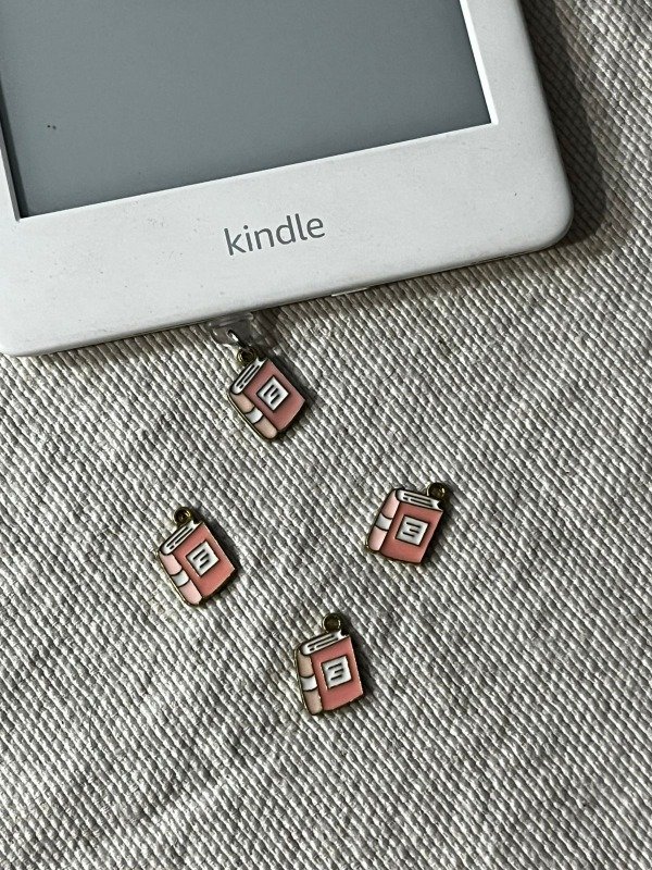 Producto - Charm book rosa