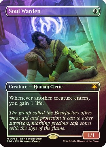 Producto - Soul Warden (Borderless Foil)