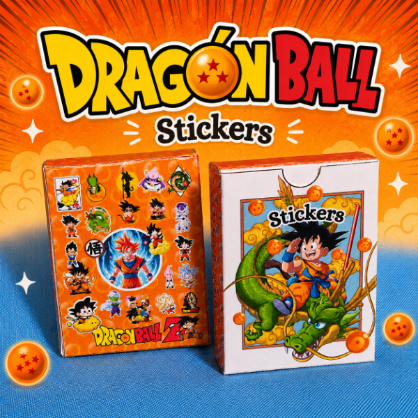 Producto - Cajita de stickers "Dragón Ball"