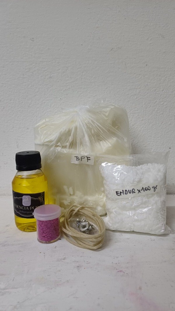 Producto - Kit inicial de velas (incluye instructivo)