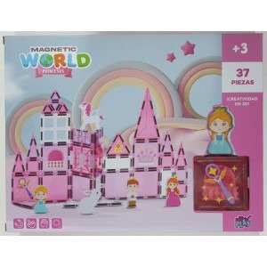 Producto - JUEGO MAGNETICO CASTILLO 37PZAS Cód4135