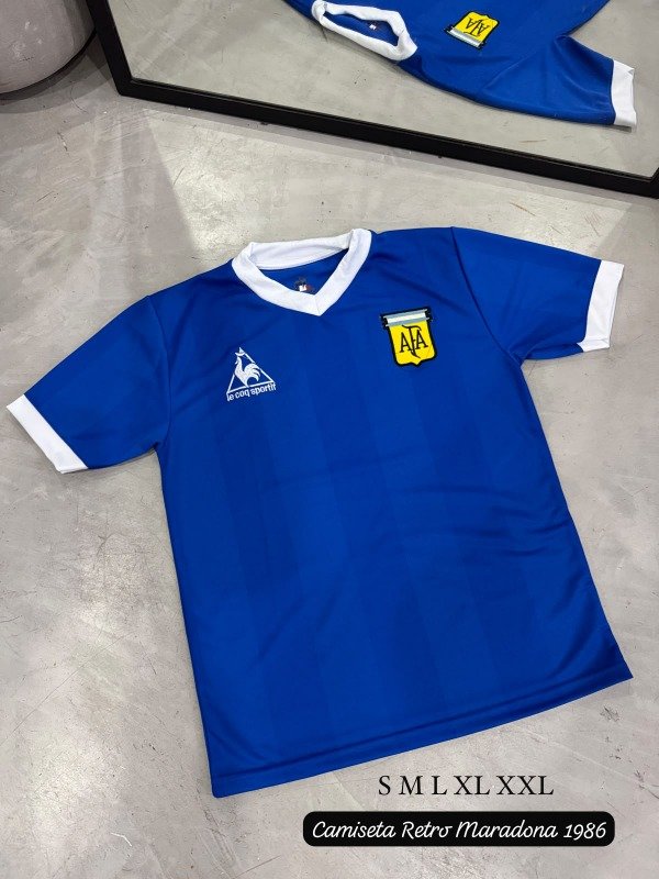 Producto - CAMISETA RETRO MARADONA 1986 - 1