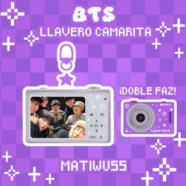 Producto - LLAVERO BTS CAMARITA