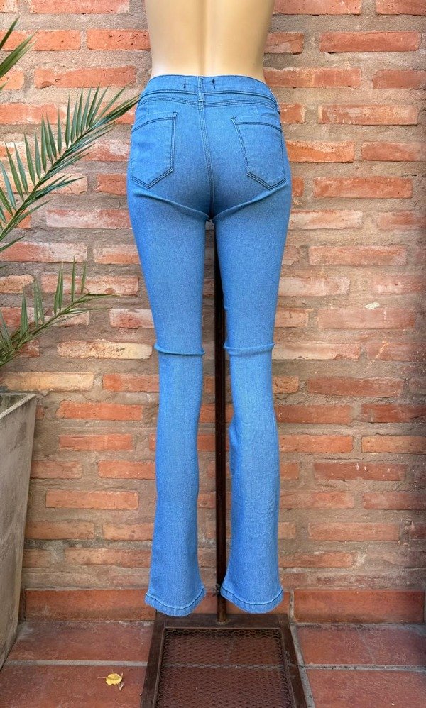 Producto - JEAN RECTO FELIX CELESTE ELASTIZADO - 1