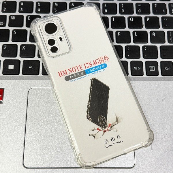 Producto - FUNDA TRANSPARENTE NOTE 12S