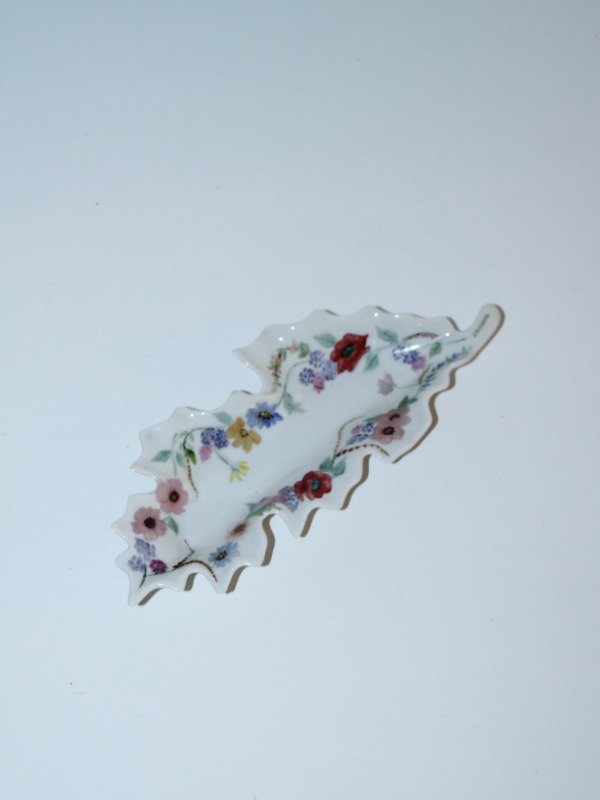 Producto - Platito de porcelana con flores