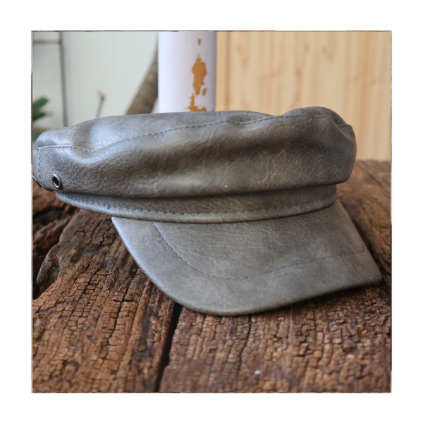 Producto - Boina Ecocuero Vintage / ultimas en color visón! - 0