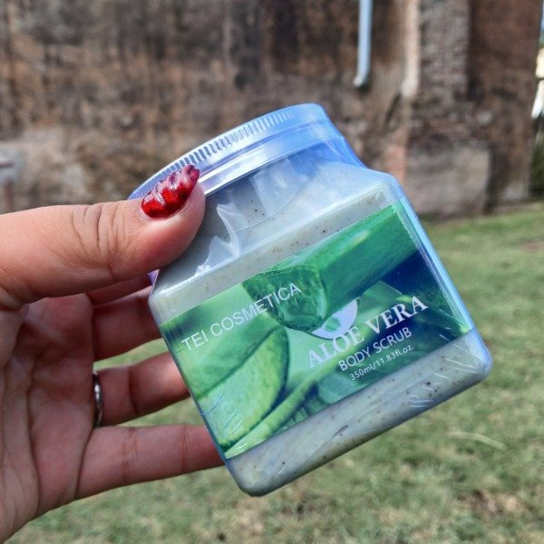 Producto - Crema pulidora/exfoliante Áloe Vera Tei cosmética