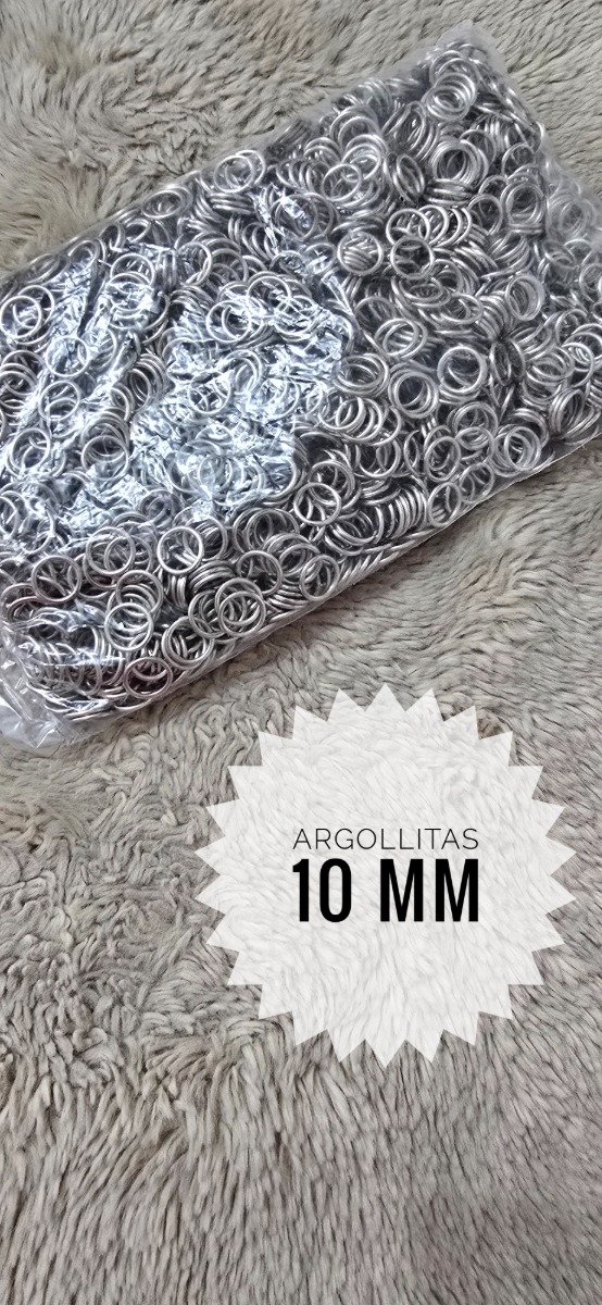 Producto - Argollitas 10 mm Zamac 2000 un