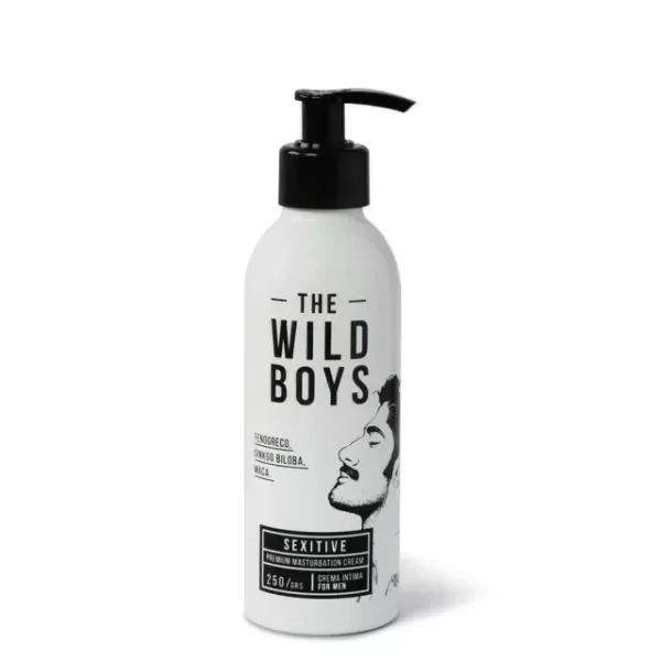 Producto - Gel crema anal The Wild Boys con Fenogreco, Kingkgo y Maca