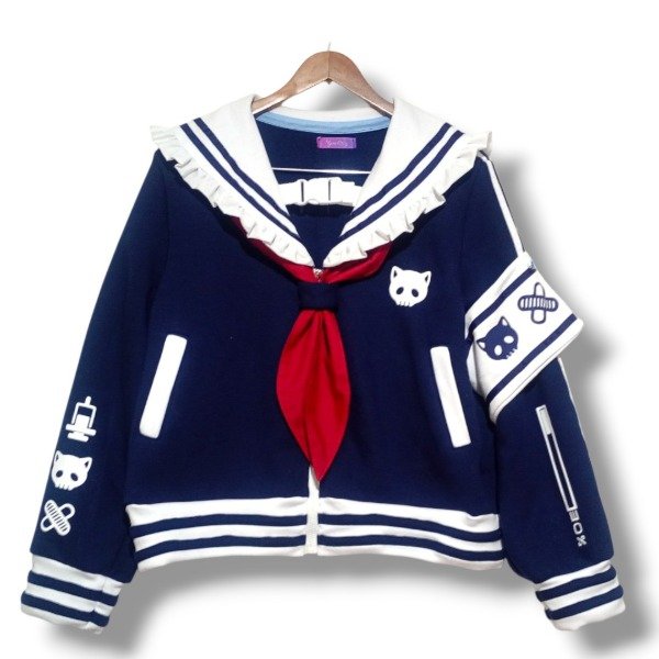 Producto - Chaqueta sailor azul marino