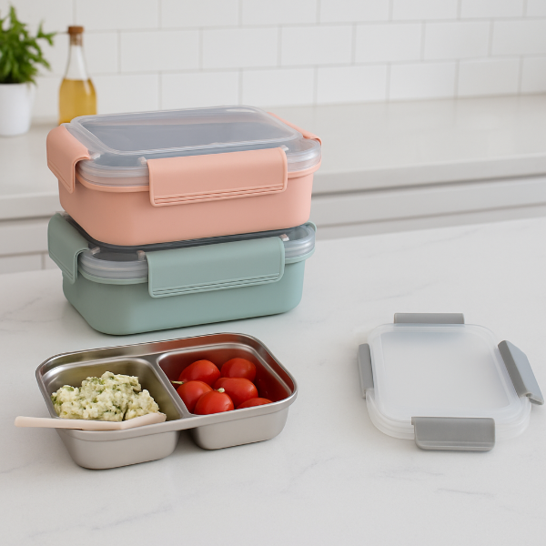 Producto - Lunchera de acero inoxidable