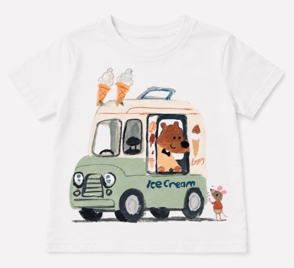 Producto - Remera Infantil - OSITO HELADERO - 1