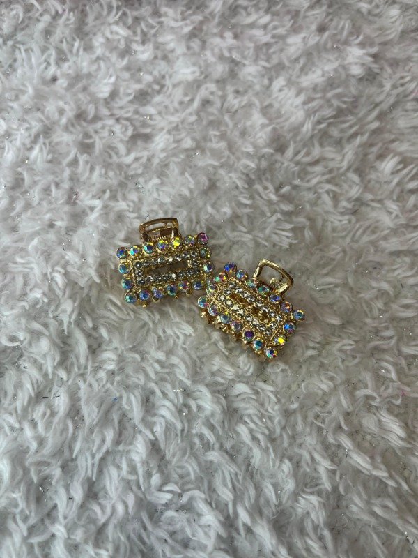 Producto - Brochecito de metal strass- el par