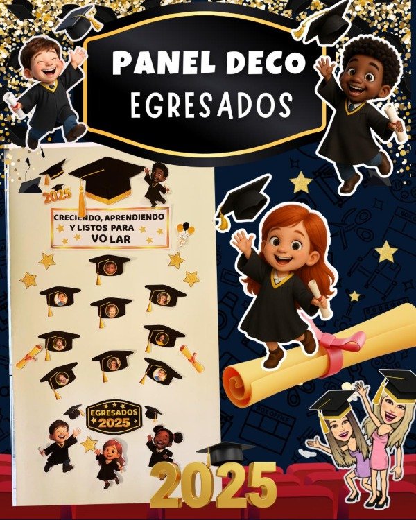 Producto - PANEL DECORATIVO. EGRESADOS