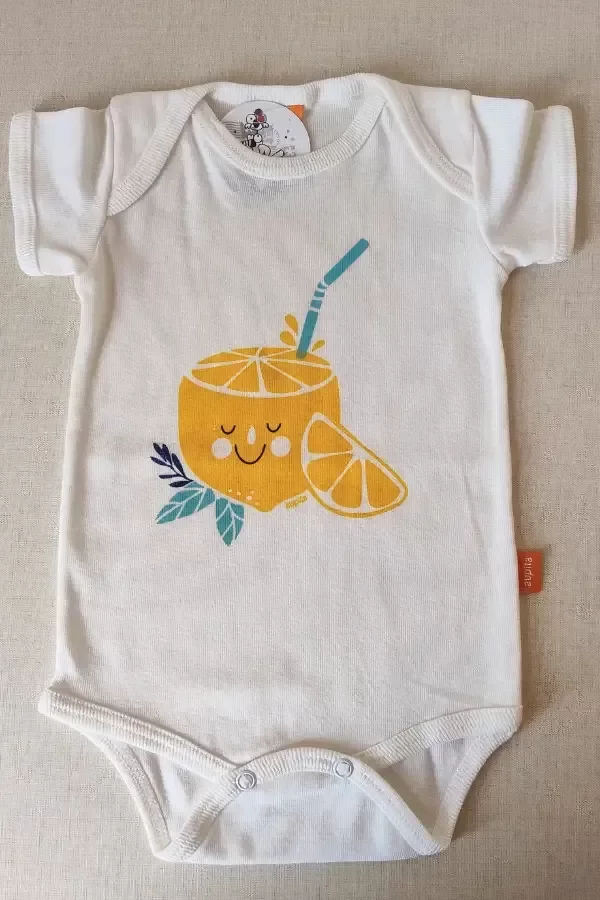 Producto - Body Limón- Mangas Cortas