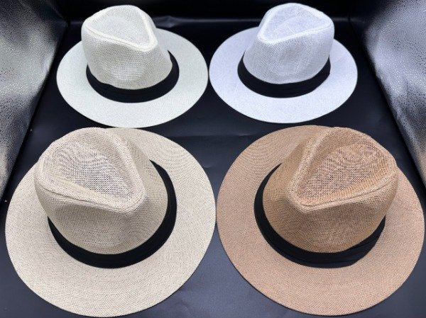 Producto - YJ0780 Sombrero Vaquero Paja Tejido