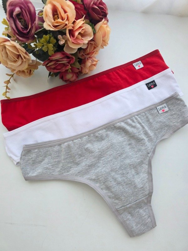 Producto - Culotteless Algodón talle 3 x3