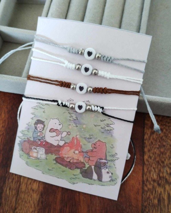 Producto - Pulsera osos x4