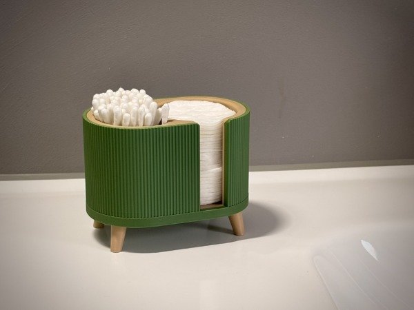 Producto - Organizador de discos y bastoncillos de algodón