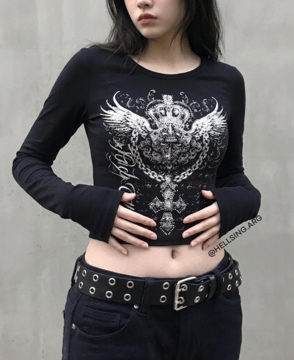 Producto - Remera Manga Larga Strass