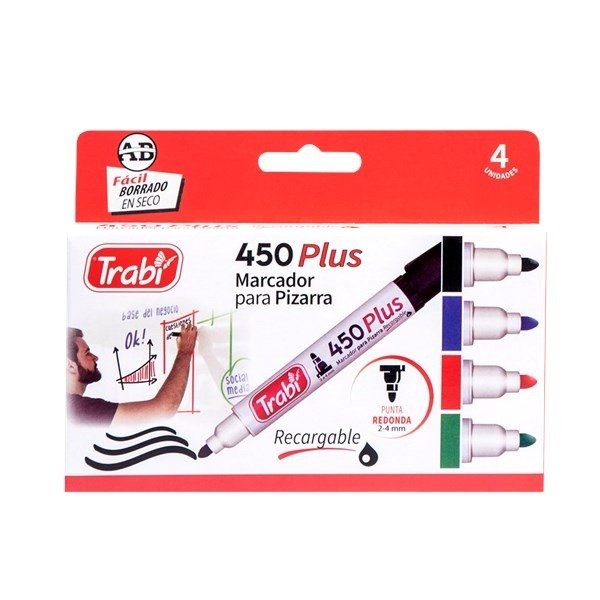 Producto - Trabi Pizarra x4 Clasicos