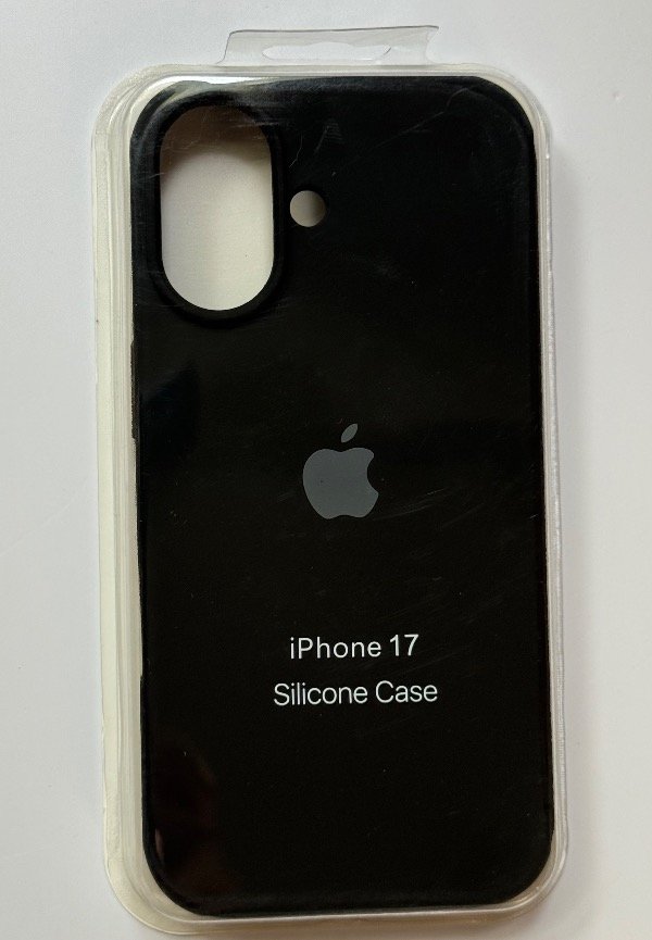 Producto - Silicone case iPhone 17 Negra