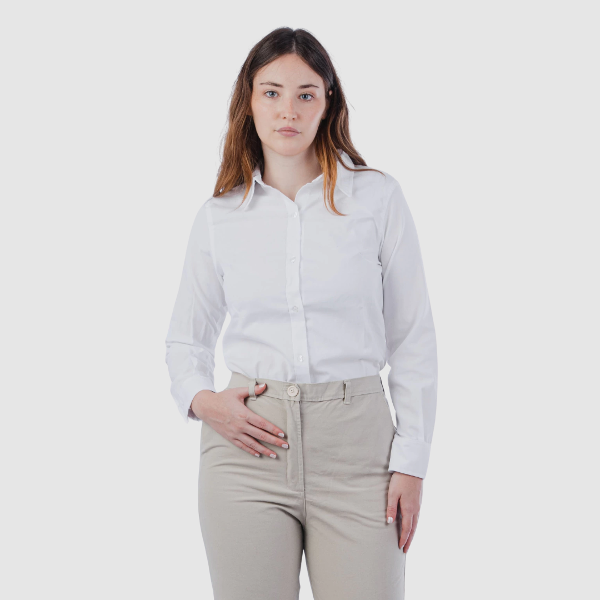 Producto - Camisa Lisa Mujer Ombu Aire Libre - Línea Oficina y Corporativa