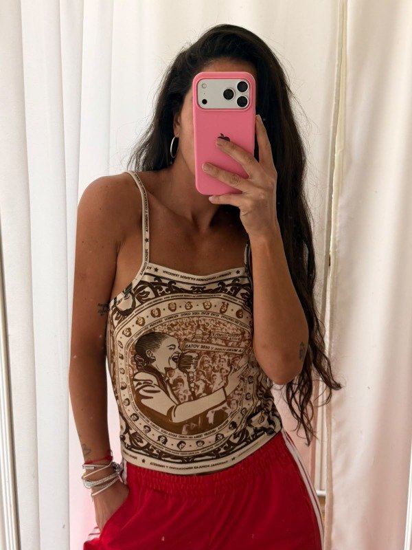Producto - PREVENTA - Musculosa lycra Evita delegadas - Cadena Nacional By Guaranga - 0