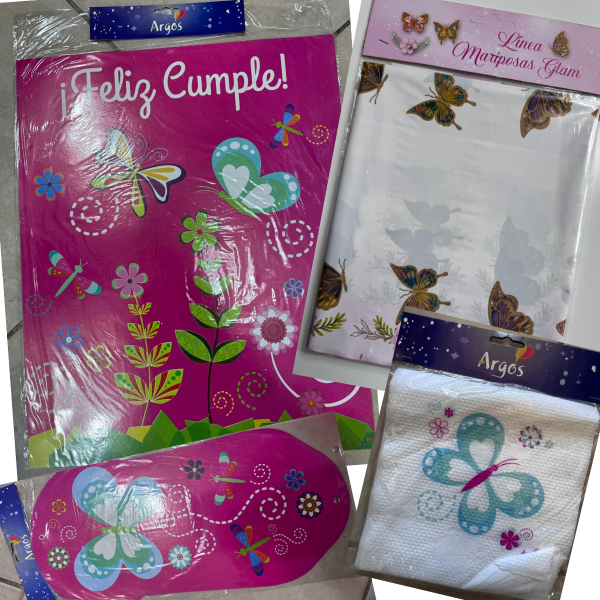 Producto - MARIPOSAS - Artículos para Cumpleaños -