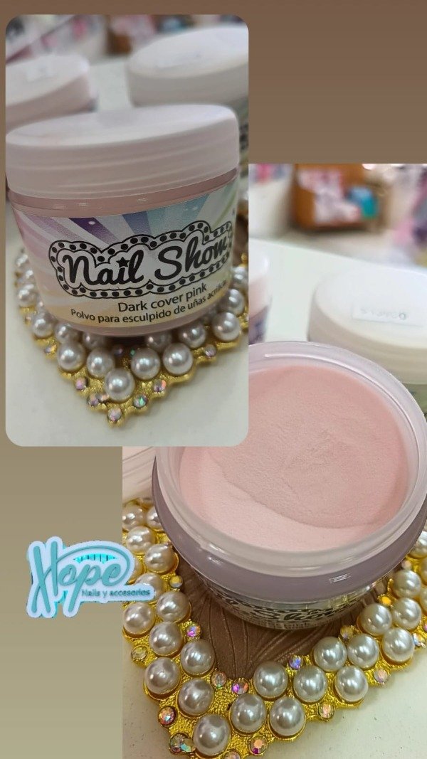 Producto - POLIMERO NAIL SHOW 45G DARK COVER PINK