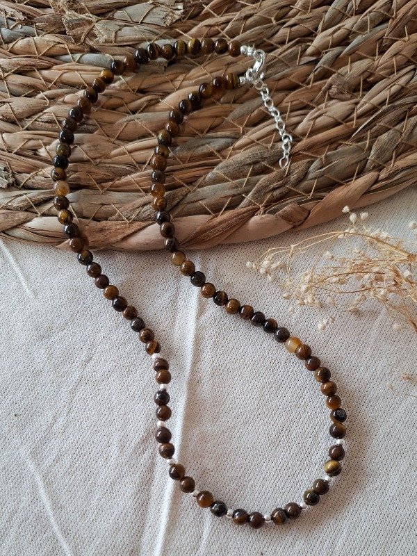 Producto - Collar Energía Ojo de Tigre