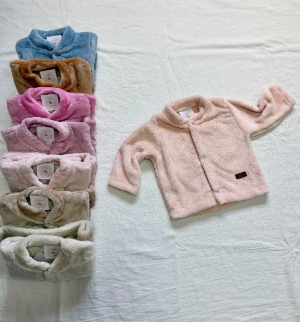 Producto - Campera de Plush Rosa Claro