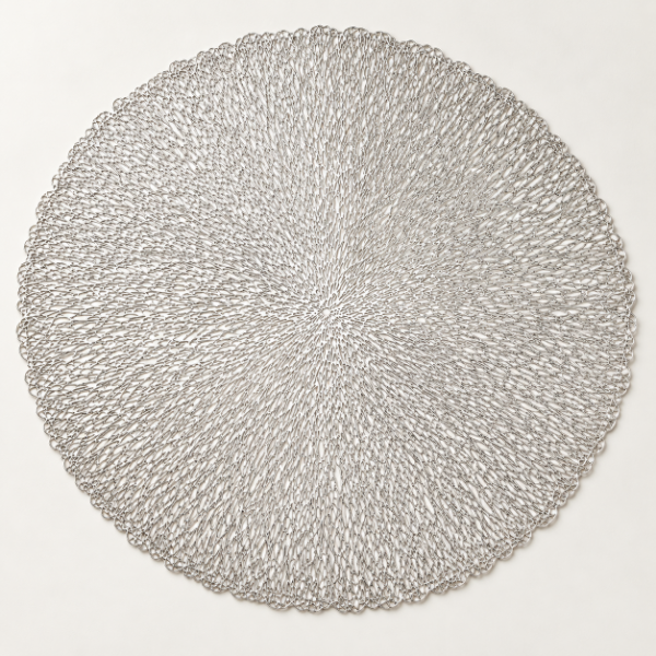 Producto - SET DE 6 INDIVIDUALES TEJIDOS PLASTICOS LAVABLES 38CM - 0