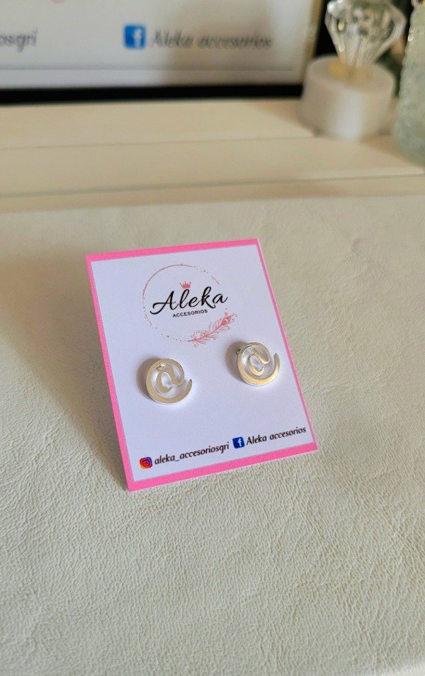 Producto - Aro arroba de acero blanco - 2