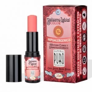 Producto - Bio Balsamo Labial "COLOR RED "Con  Rosa Mosqueta FPS 30 Sin Gluten Botik Puro