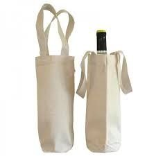 Producto - Tote bag botella de vino