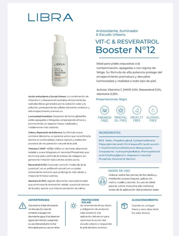 Producto - Booster Vitamina C y Resveratrol - 1