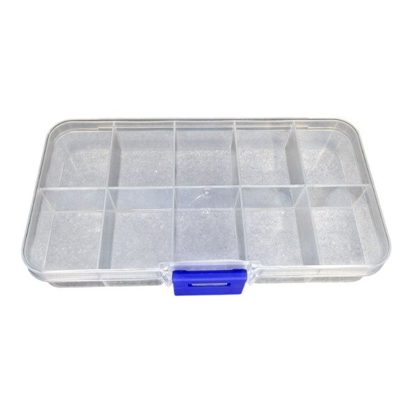 Producto - Organizador De Plástico Con 10 Compartimentos