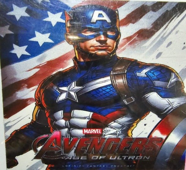 Producto - DIAMOND PAINTING 30X40 HI STONE CAPITAN AMERICA