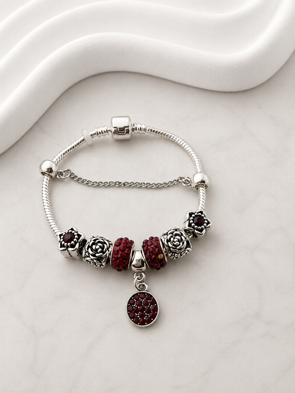 Producto - PULSERA PANDORA ROJA 0191