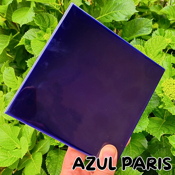 Producto - Azulejo 15x15 cm Azul Paris