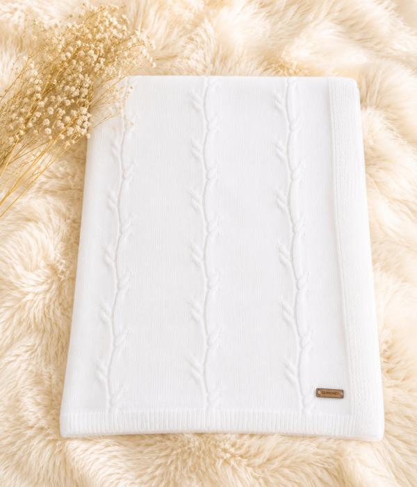 Producto - MANTA RAMITA BLANCA