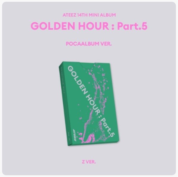 Producto - Ateez Golden Hour Part 5 Poca Album Z Version