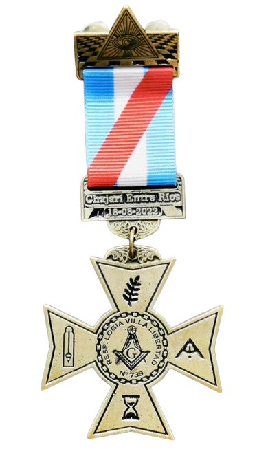 Producto - Medalla de la Respetable Logia Villa Libertad 739 - 0