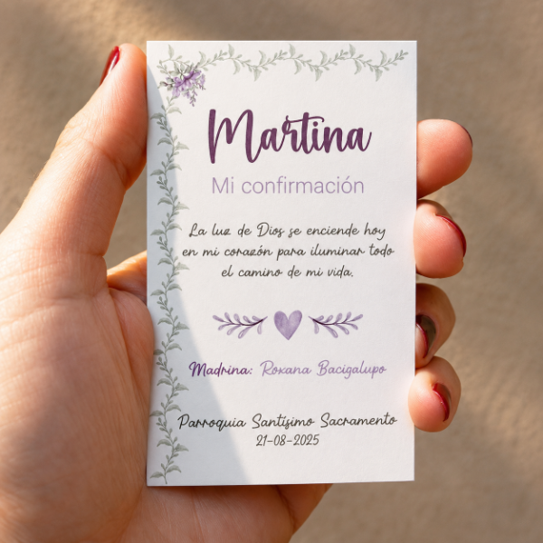 Producto - Tarjetas Comunión
