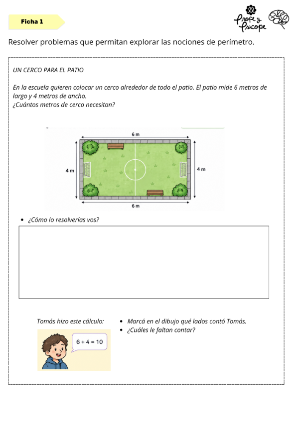 Producto - PERÍMETRO Y ÁREA: 6to GRADO - 1