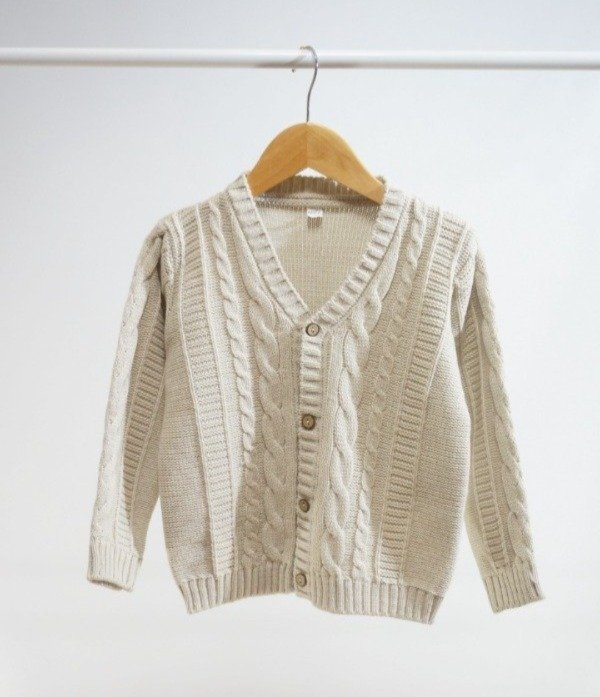 Producto - Saco tejido con trenzas (TJ2)